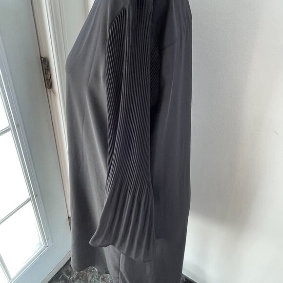 Melanie Lyne Black short dress or tunic size 12 with wide sleeves - Picture 4 of 6